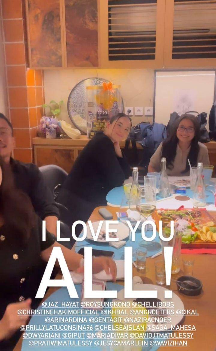 Ultah Reza Rahadian (Instagram.com/aryaibrahims)