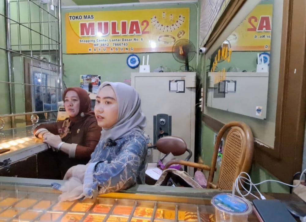Lokasi pencurian di toko emas (Dok: istimewa)