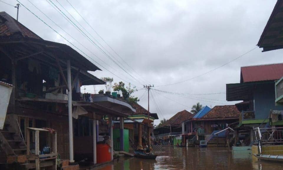 Ribuan rumah terendam di Muratara (Dok: istimewa)