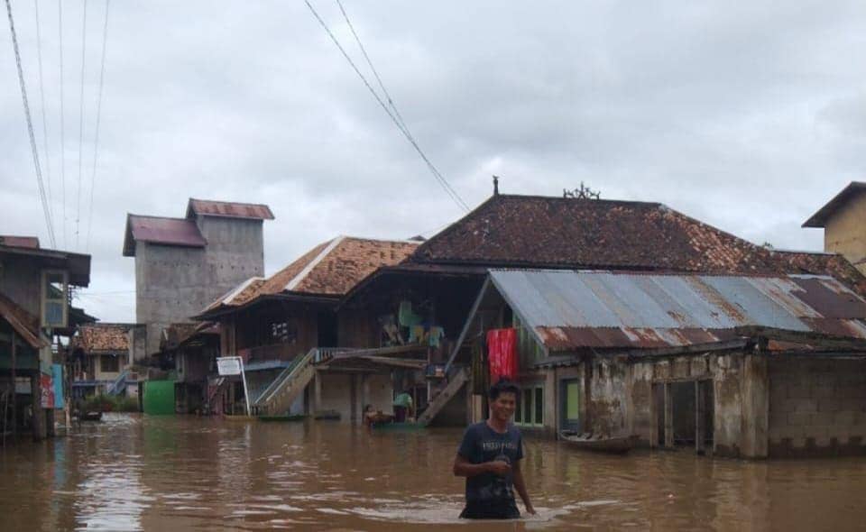 1.811 Rumah di Muratara Terendam Banjir Setelah Hujan Deras