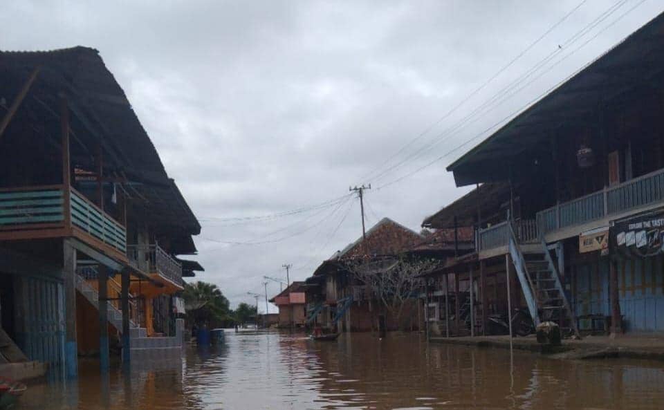 Ribuan rumah terendam di Muratara (Dok: istimewa)
