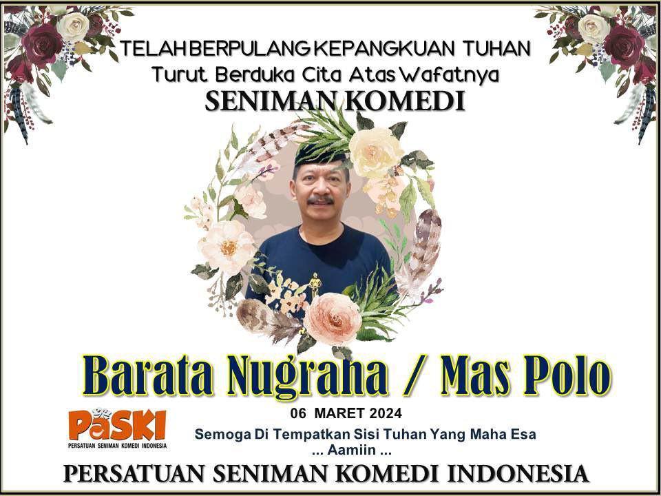 Biodata dan Profil Polo Srimulat, Meninggal Dunia di Usia 61 Tahun