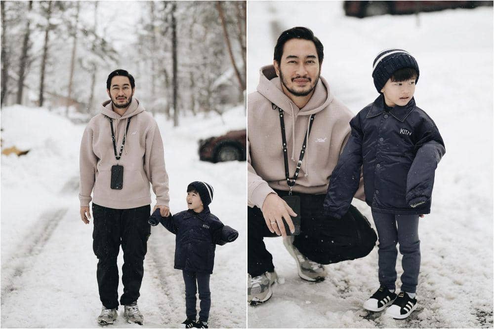 8 Potret Ritchie Ismail 'Jeje' bareng Anak Lelakinya di Jepang, Mirip!
