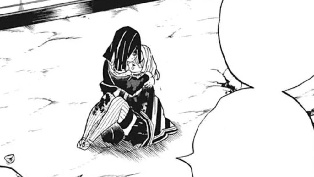 kematian Obanai dan Mitsuri (dok. Viz Media/Demon Slayer: Kimetsu no Yaiba)