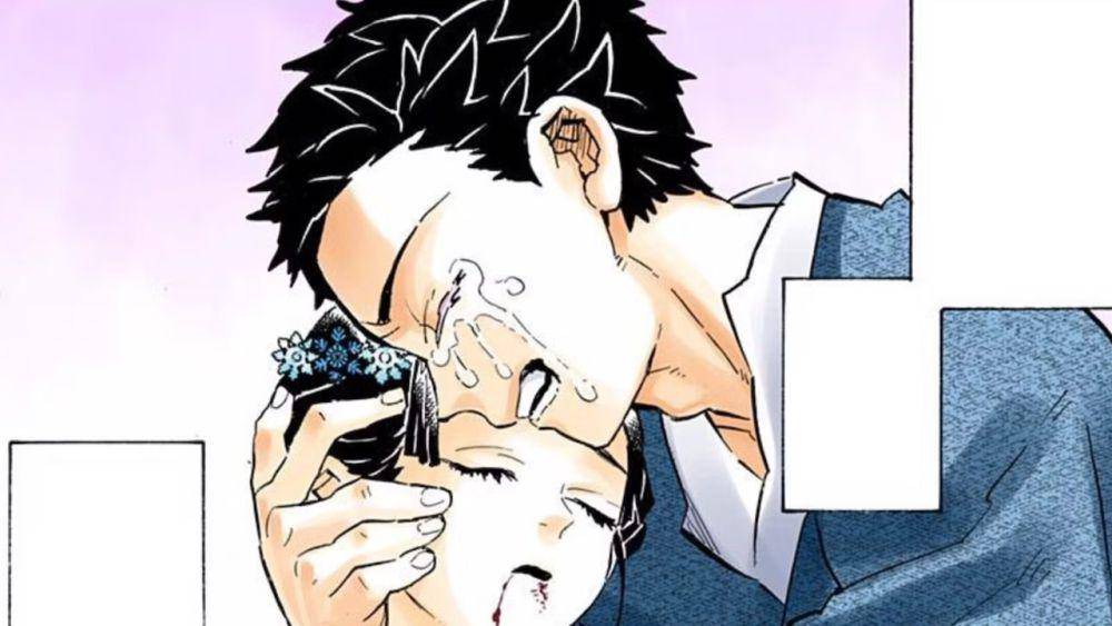 Akaza dan Koyuki (dok. Viz Media/Demon Slayer: Kimetsu no Yaiba)