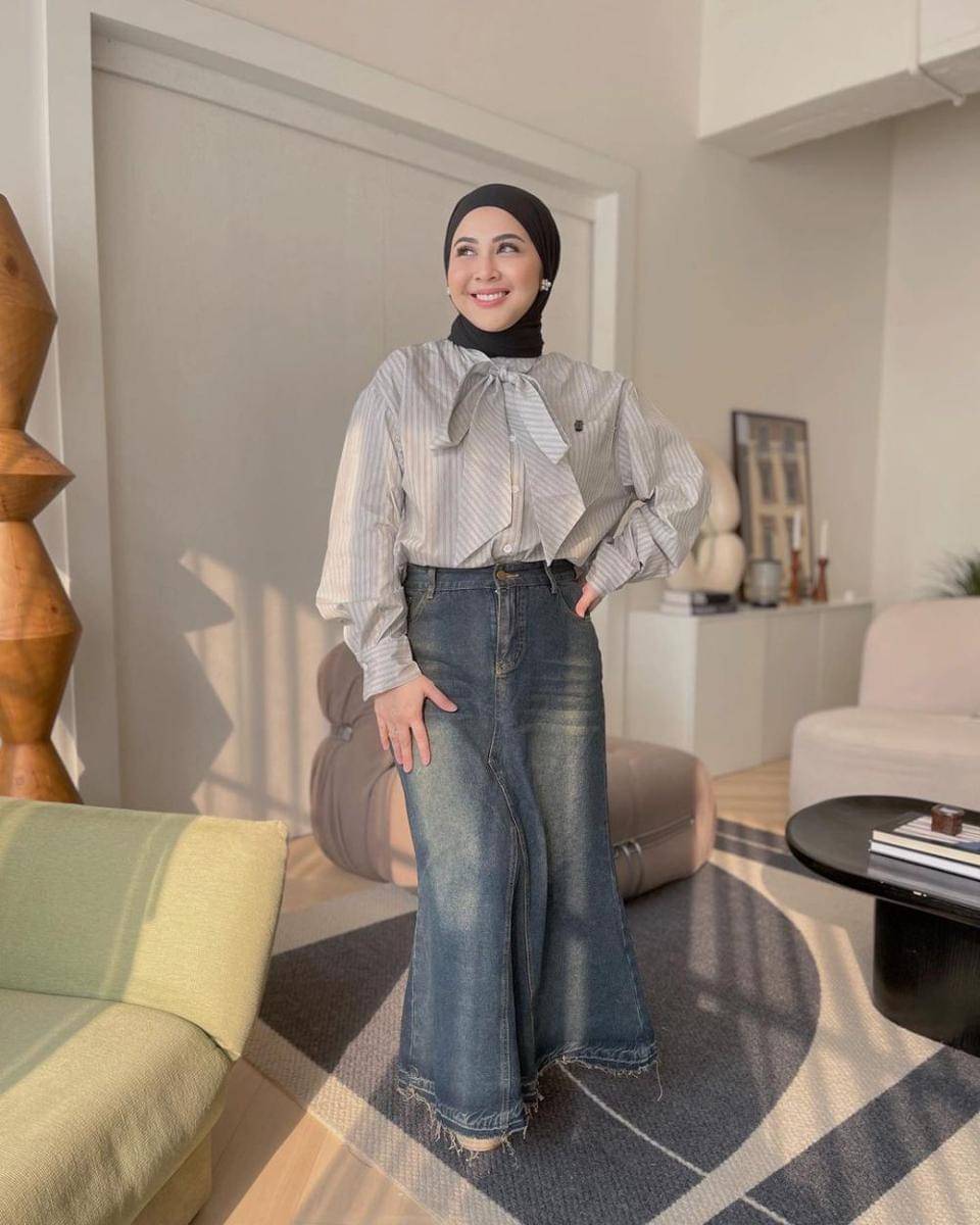 ide OOTD Ramadan di rumah (instagram.com/kesharatuliu05)