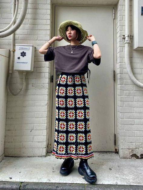 Rok berbahan crochet (Pinterest.com/Youtube)