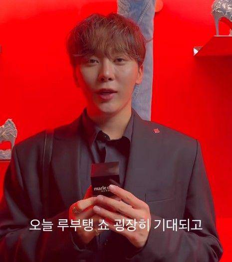 Seungkwan SEVENTEEN di Paris Fahion Week 2024 (instagram.com/marieclairekorea)