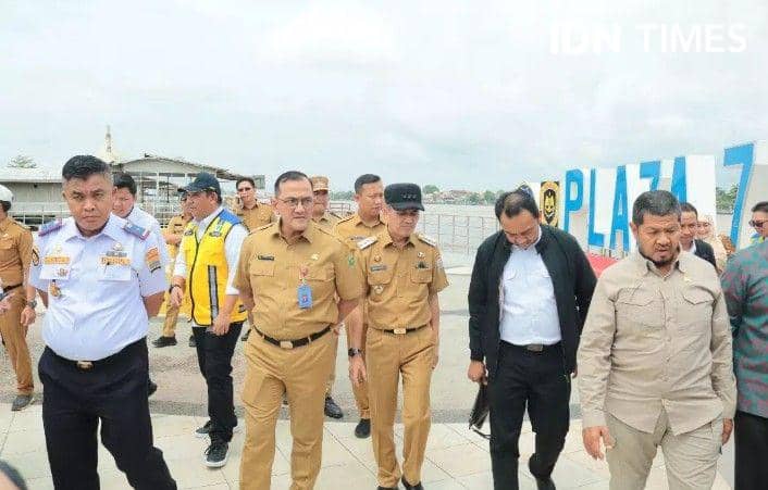 Pemkot Atur Arus Lalu Lintas Sungai di Dermaga 7 Ulu Palembang