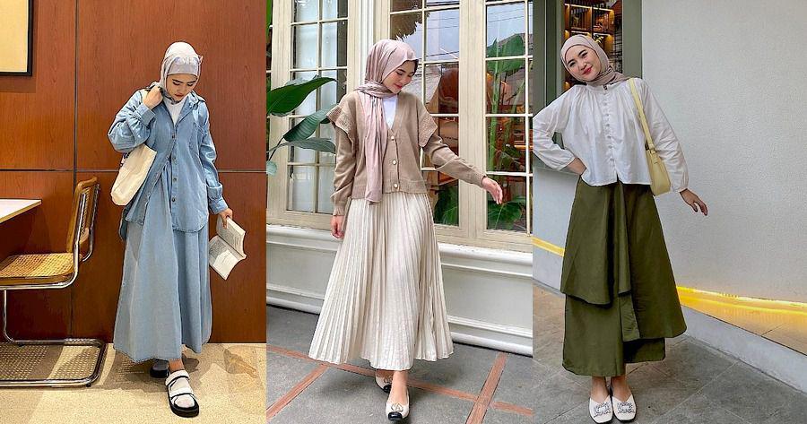 8 Ide Outfit Casual ala Intan Ghazella, OOTD Buka Bersama yang Anggun!