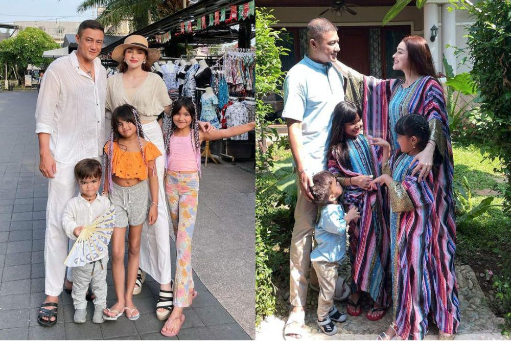 9 Ide OOTD Keluarga ala Nurah Syahfirah, Kompakan Stylish!