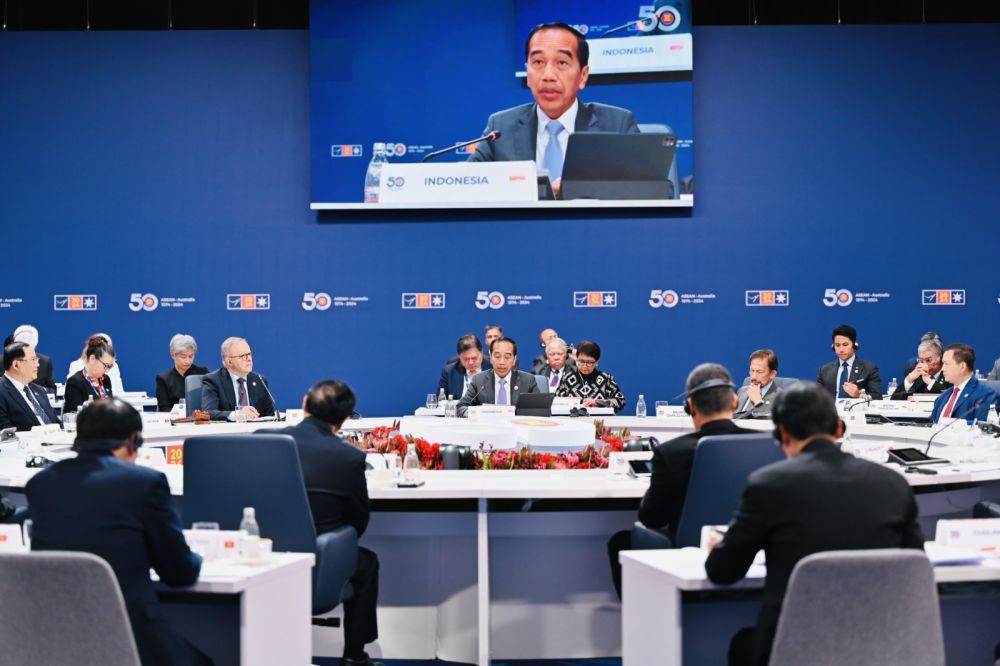 Jokowi Angkat soal Palestina di KTT ASEAN-Australia