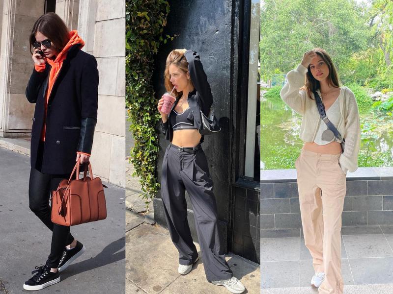 9 Mix and Match Long Pants ala Model Barbara Palvin, Stylish Abis!