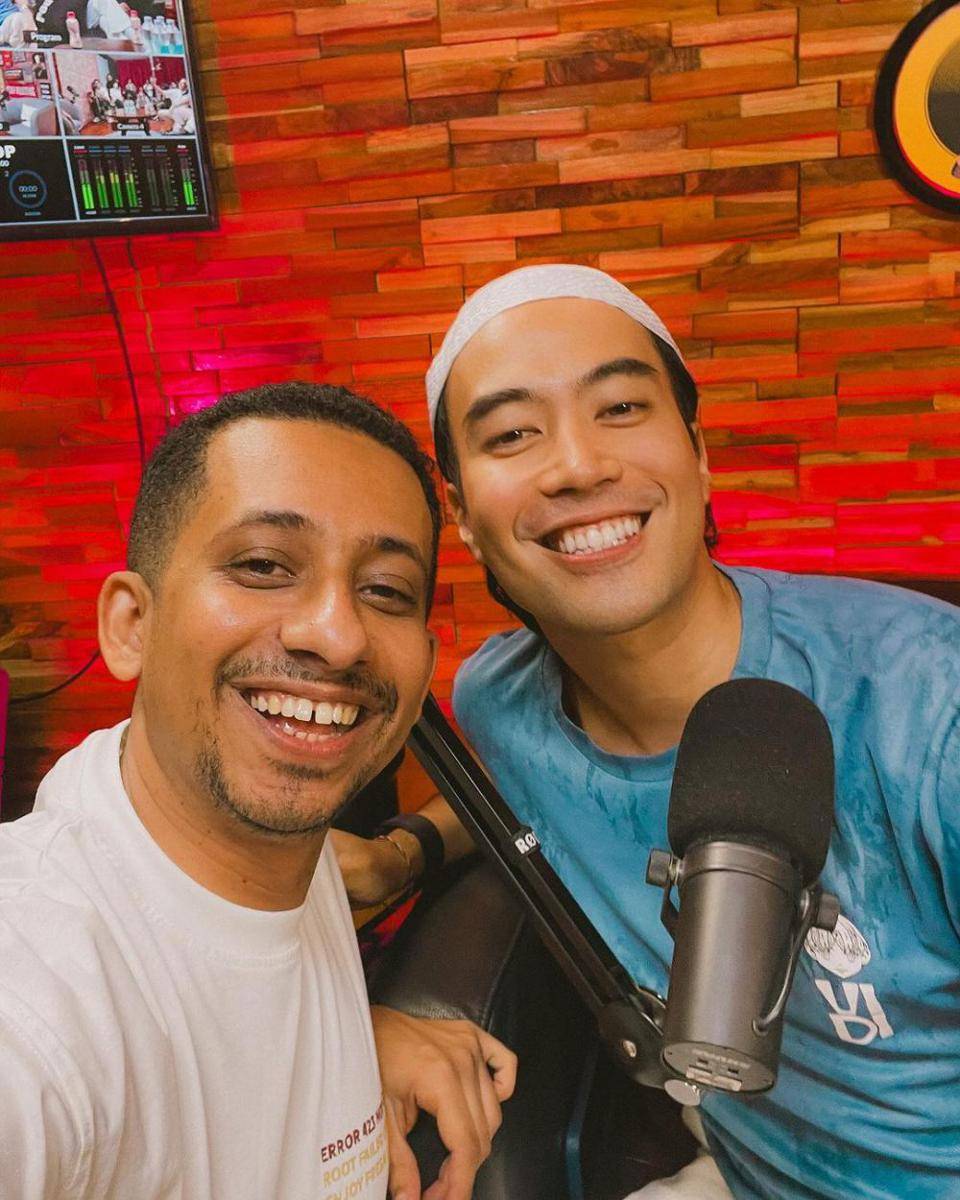 potret Vidi dan Habib Jafar di acara Podhub (instagram.com/vidialdiano)