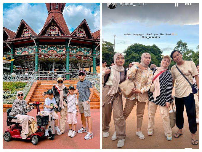 9 Potret Tya Ariestya ke Dufan Sebelum Puasa, Ajak Semua Karyawan