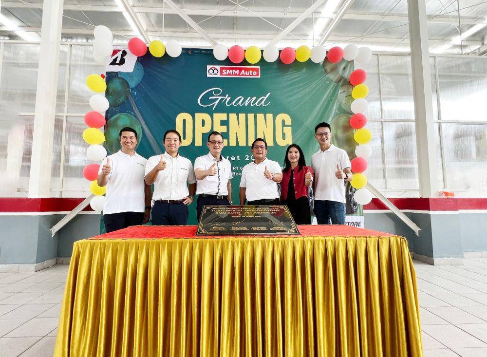 Seremoni pembukaan TOMO Jatiwaringin (Bridgestone)