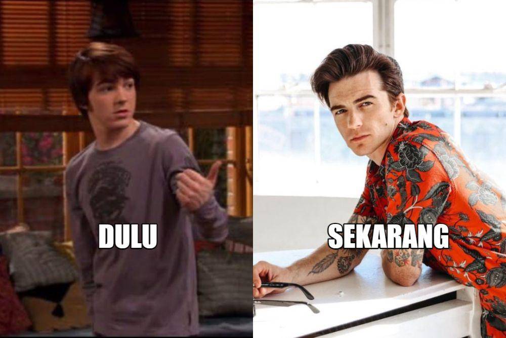 potret Drake Bell dulu dan sekarang (instagram.com/drakebell | imdb.com/Drake Bell)