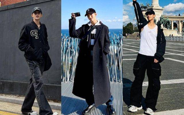 OOTD pakai baseball cap ala DK SEVENTEEN (instagram.com/dk_is_dokyeom)