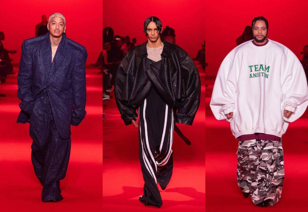 VETEMENTS F/W '24 di Paris Fashion Week 2024 (instagram.com/vetements_official)