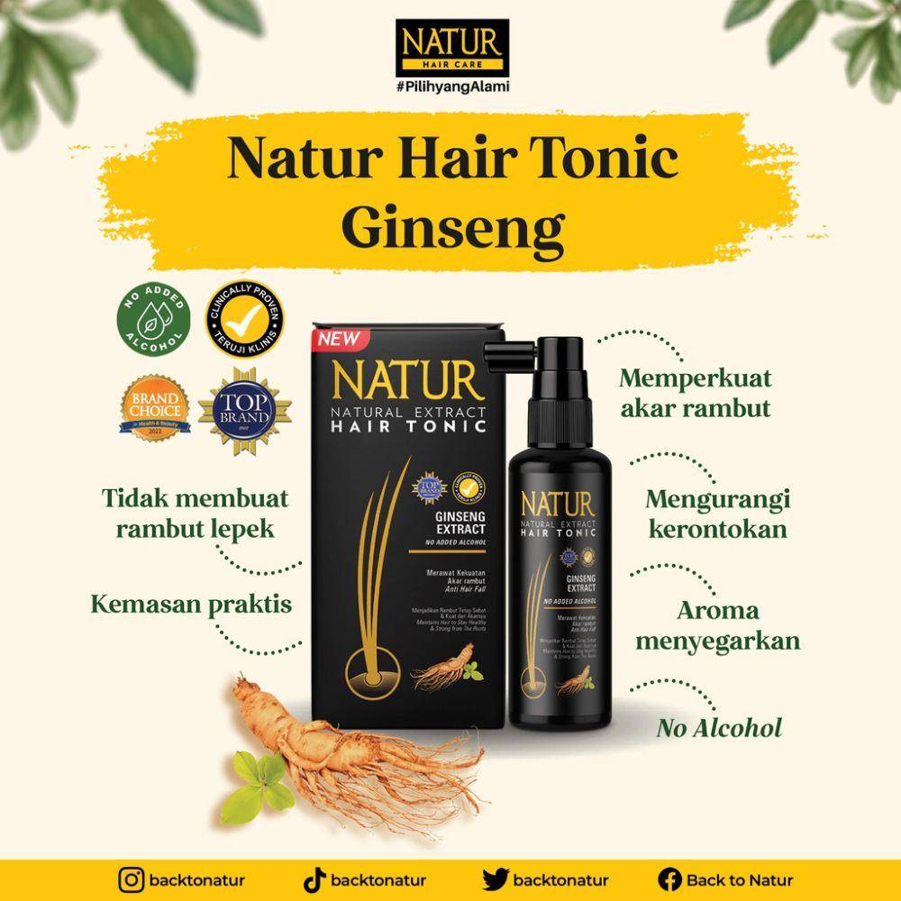 Vitamin rambut Natur (shopee.co.id/Natur Official Store)