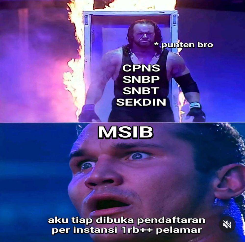 meme terkejut (instagram.com/keluhkesah.ngampus)