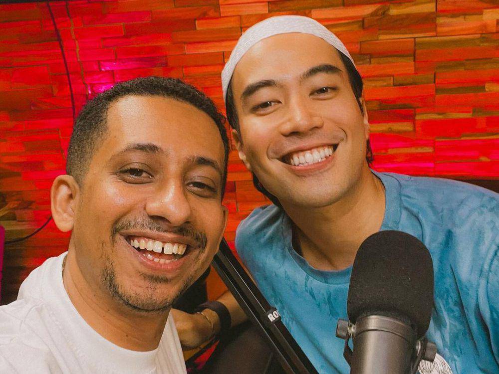 potret Vidi dan Habib Jafar di acara Podhub (instagram.com/vidialdiano)