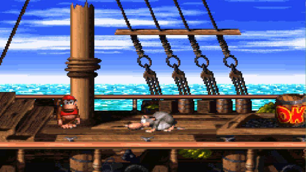 cuplikan gameplay Donkey Kong Country 2: Diddy's Kong Quest (dok. Rare/Donkey Kong Country 2: Diddy's Kong Quest)