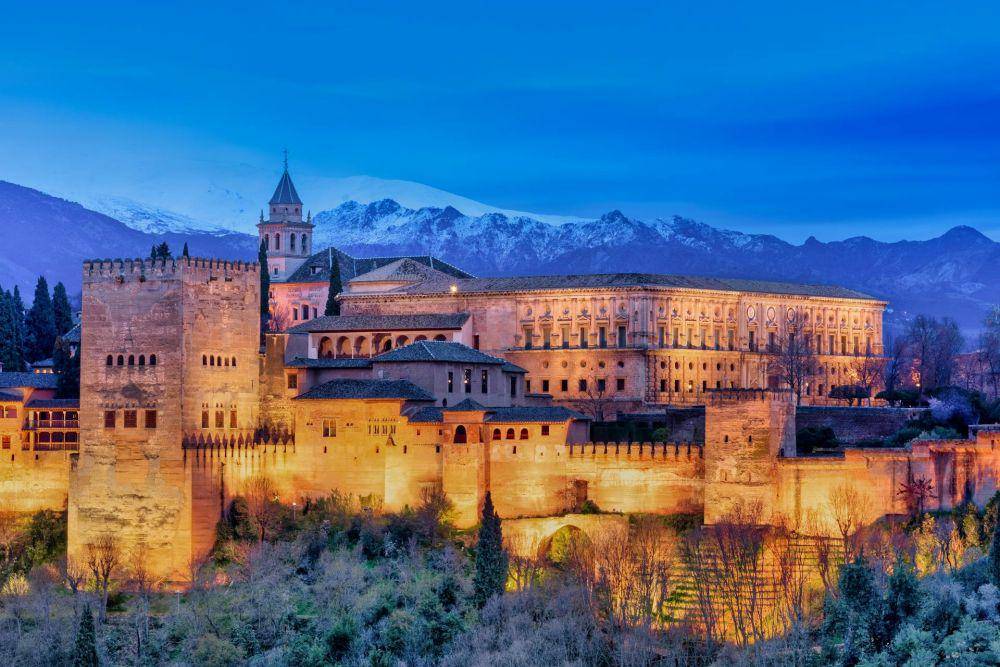 potret Kastil Alhambra, Spanyol (pexels.com/Julio GM)