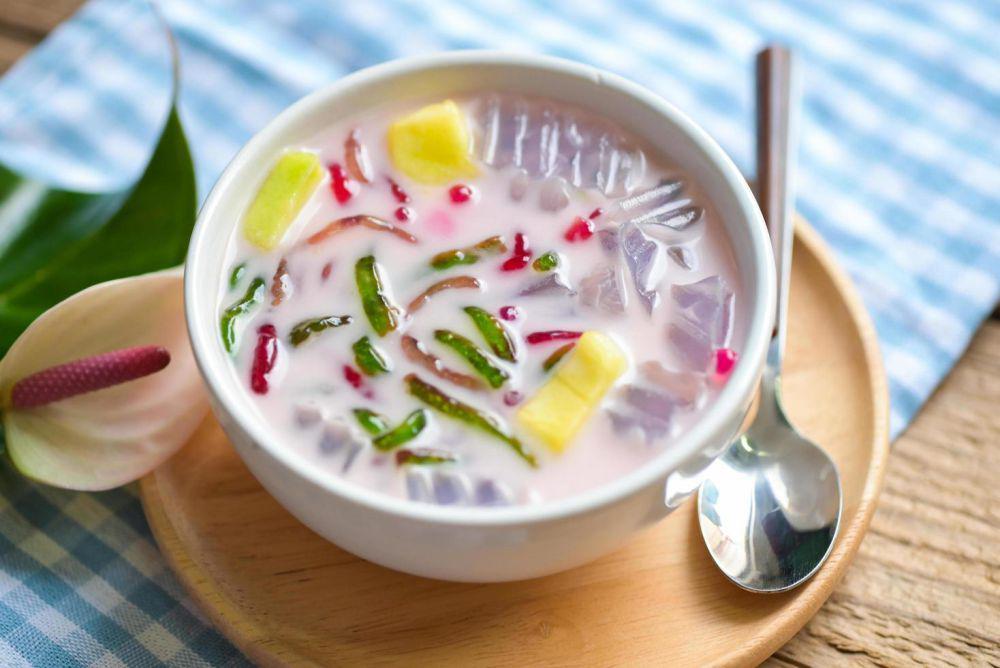 Resep Ruam Mit, Es Cendol Segar Khas Thailand untuk Buka Puasa