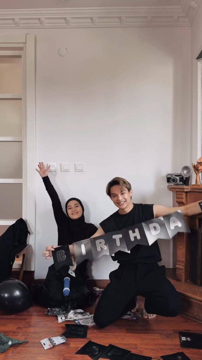 potret ultah Kaba ke-1 (instagram.com/dindahw)