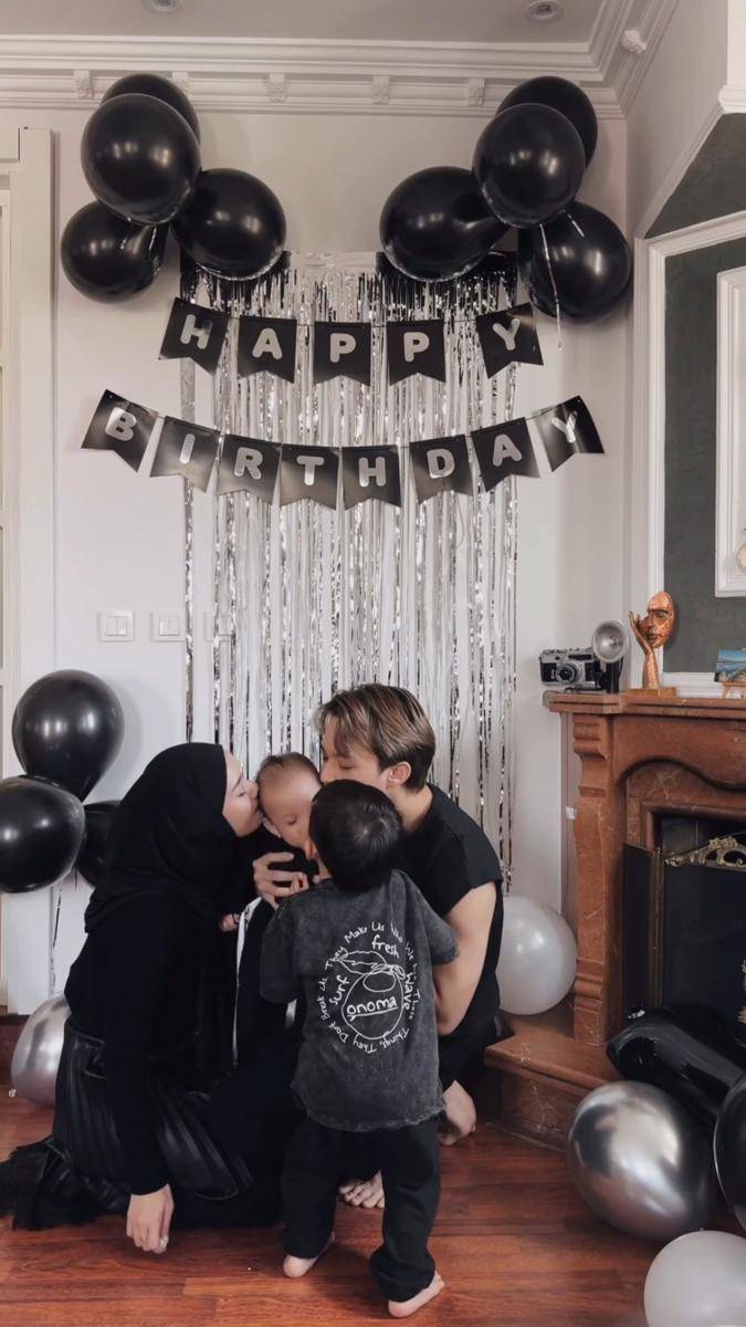 potret ultah Kaba ke-1 (instagram.com/dindahw)