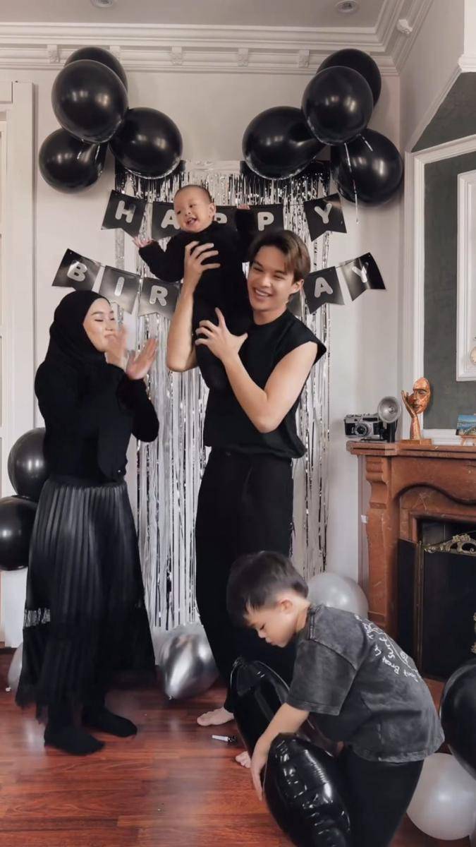 potret ultah Kaba ke-1 (instagram.com/dindahw)