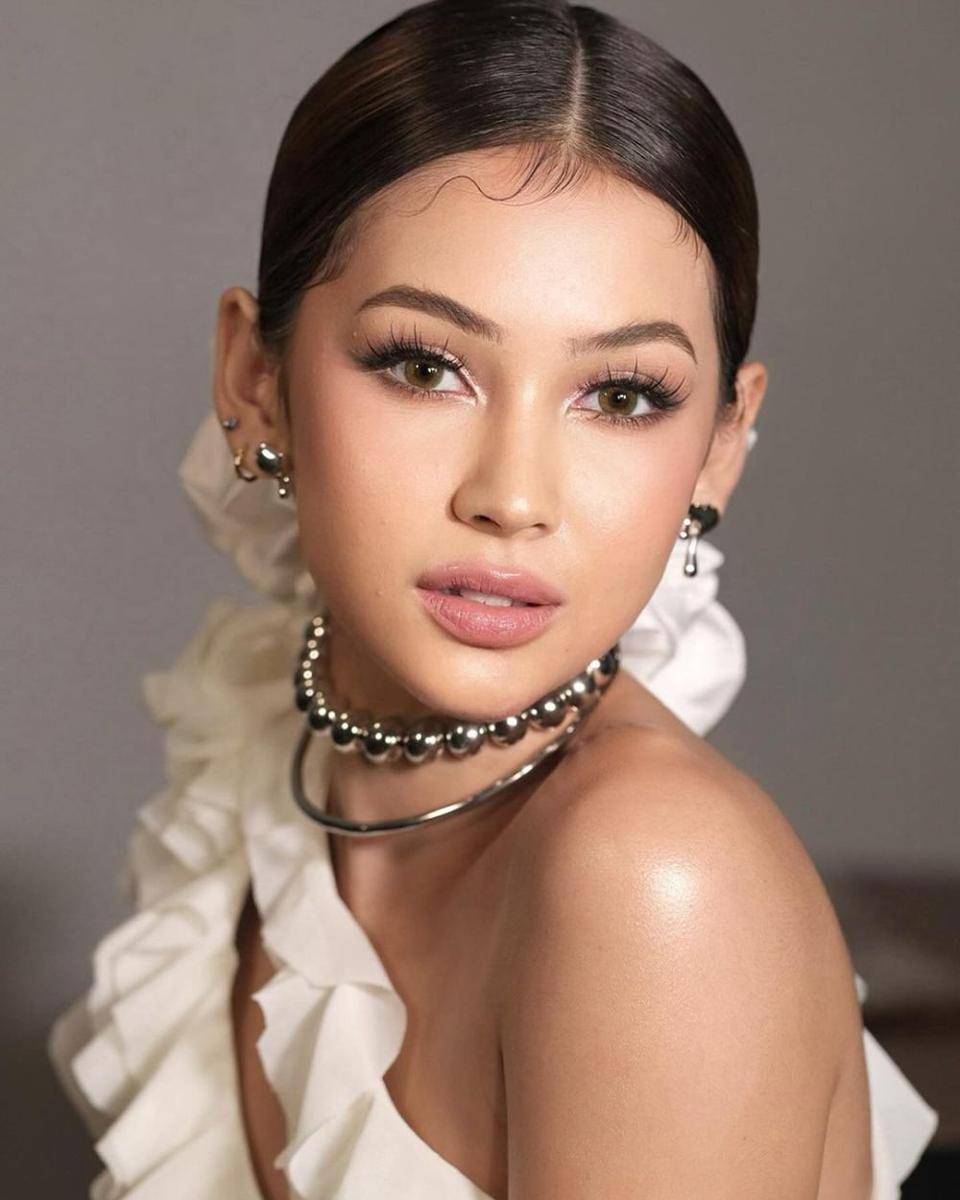 potret Sandrinna Michelle di premiere Private Bodyguard (instagram.com/itsfrankywu)
