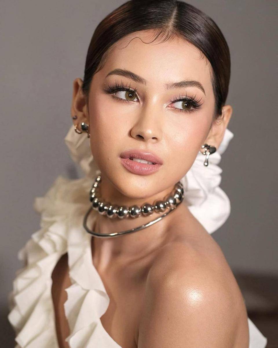 potret Sandrinna Michelle di premiere Private Bodyguard (instagram.com/itsfrankywu)