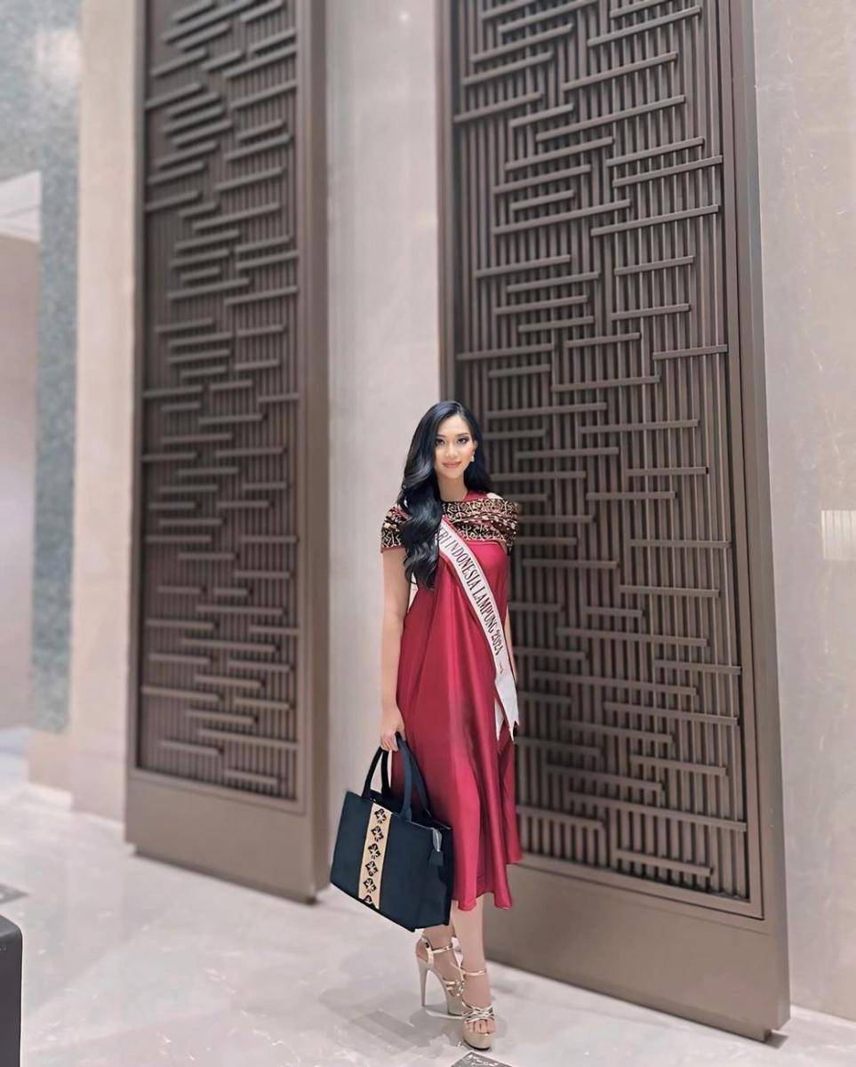 Outfit Nabilah Balqis di Karantina Puteri Indonesia 2024 (instagram.com/nabilaarb)