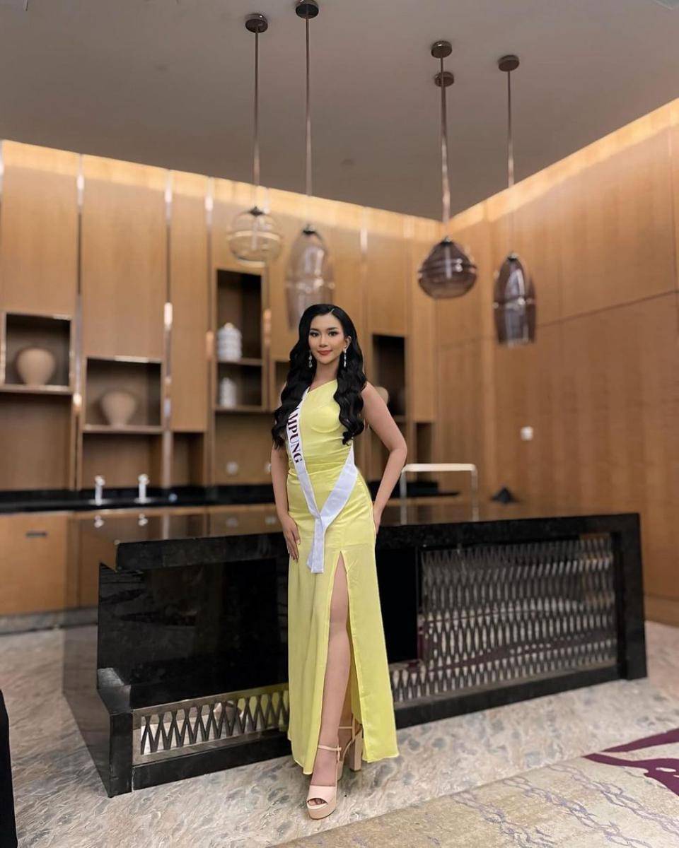 Outfit Nabilah Balqis di Karantina Puteri Indonesia 2024 (instagram.com/nabilaarb)