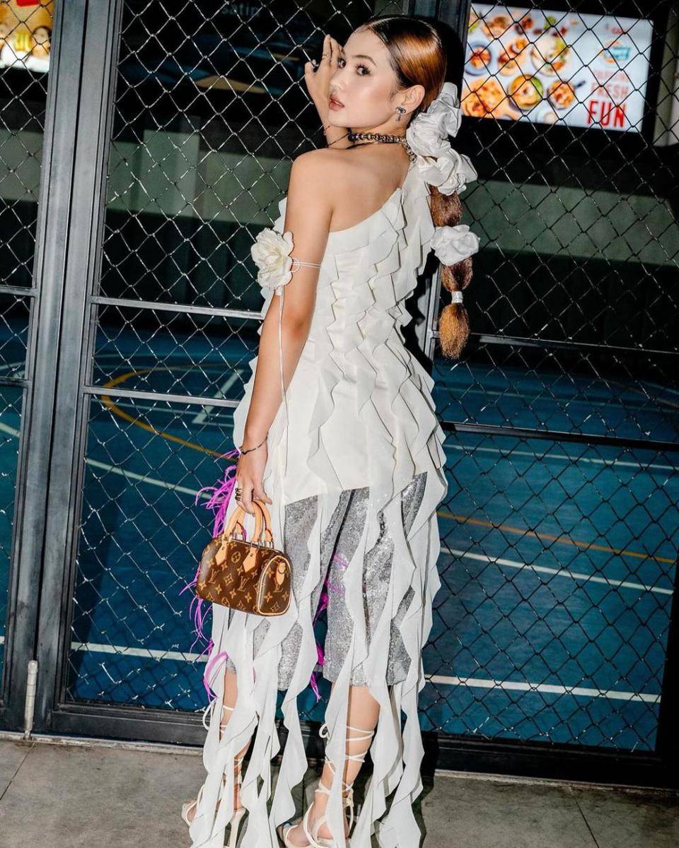 potret Sandrinna Michelle di premiere Private Bodyguard (instagram.com/sandrinna_11)