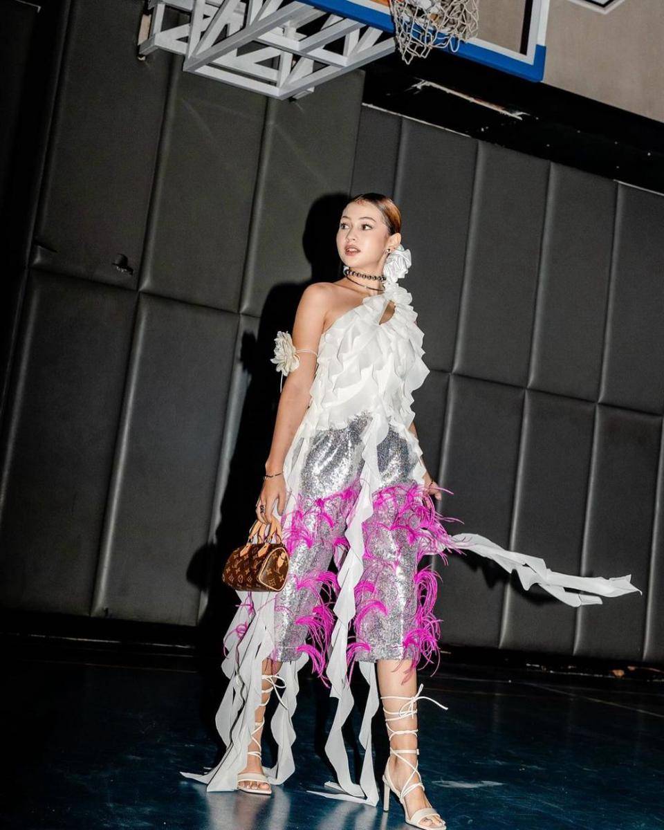 potret Sandrinna Michelle di premiere Private Bodyguard (instagram.com/sandrinna_11)