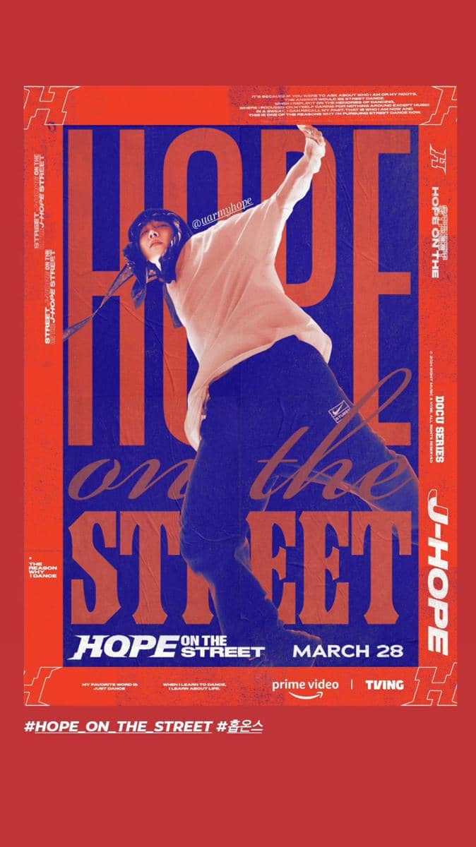 J-Hope series dokumenter poster (instagram.com/bts.bighitofficial)