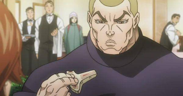 Jack ngemil tulang steak ( Dok. TMS Entertainment / Baki 2018 )