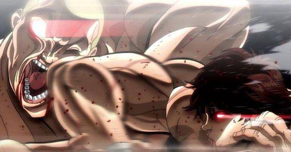 Jack kena hantaman siku Baki ( Dok. TMS Entertainment / Baki 2018 )