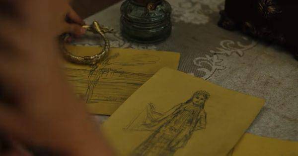 Gelang kawaturih dan ilustrasi penari ( Dok. MD Pictures / Badarawuhi Di Desa Penari )