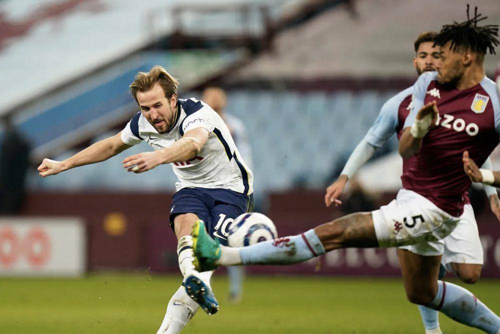 Aston Villa melawan Tottenham Hotspur di Premier League 2020/2021. (premierleague.com)