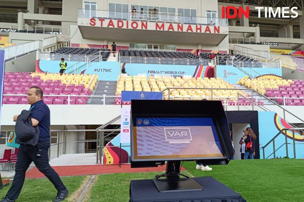 Intip Uji Coba Resmi VAR Liga 1 di Stadion Manahan, Dipantau FIFA