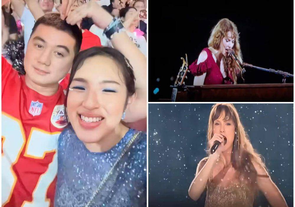 9 Potret Tiffany Soetanto dan Chef Arnold Nonton Konser Taylor Swift