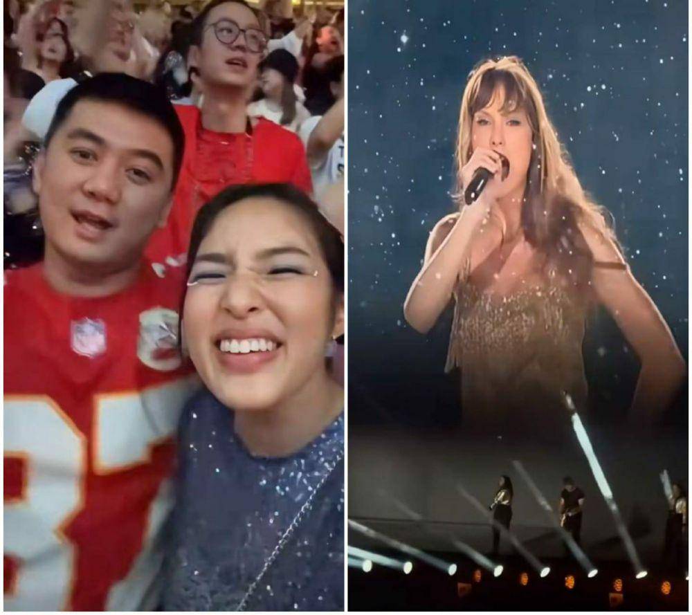 potret Tiffany Soetanto dan Chef Arnold nonton konser Taylor Swift (instagram.com/tiffanysoetanto)