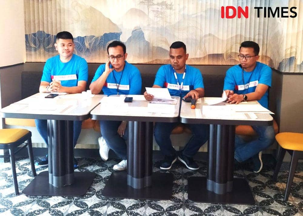 PT Astra Internasional-Daihatsu Sales Operation Lampung menggelar Media Gathering di Hotel Santika Premier Lampung, Kamis (7/3/2024). (IDN Times/Martin L Tobing).