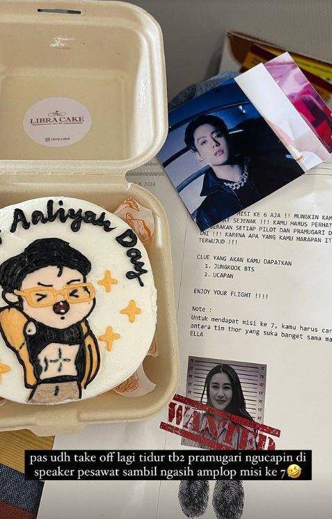 ulang tahun Aaliyah Massaid (Instagram.com/aaliyah.massaid)