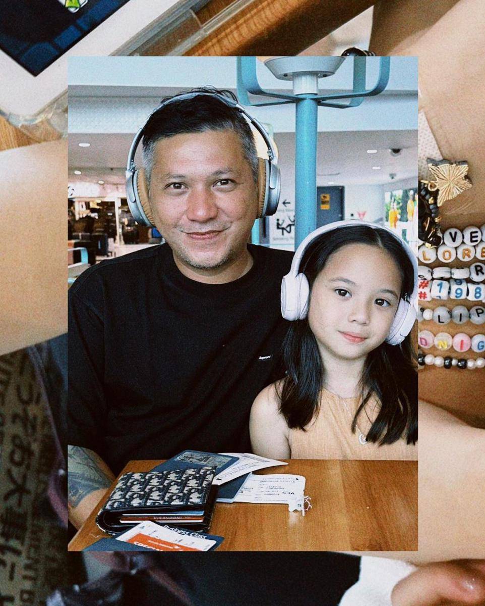 potret Gading Marten dan Gisella Anastasia temani Gempi nonton konser Taylor Swift di Singapura (instagram.com/gadiiing)