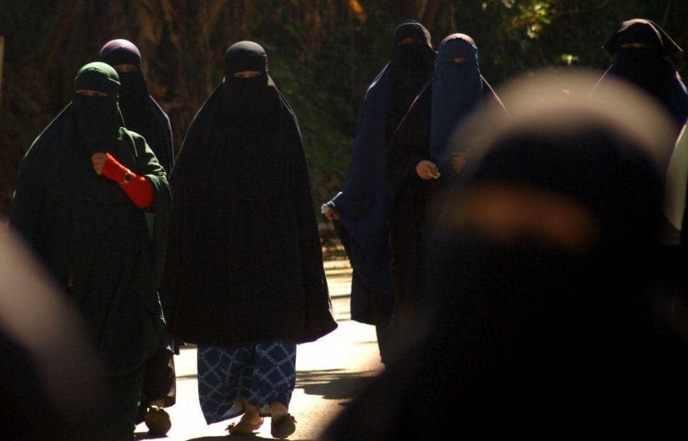 Jemaah An-Nadzir di Kabupaten Gowa, Sulawesi Selatan. ANTARA FOTO/Abriawan Abhe